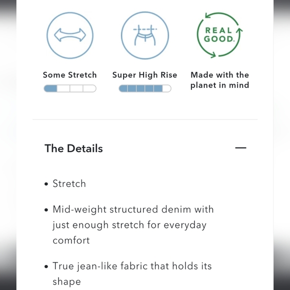 AEO MOM jeans high waisted five pocket ankle length long like new stretch tall - Picture 15 of 17